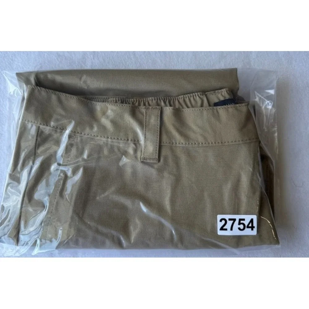 Banana Republic Shorts Men 40 Beige Performance Chino Stretch Elastic Waist